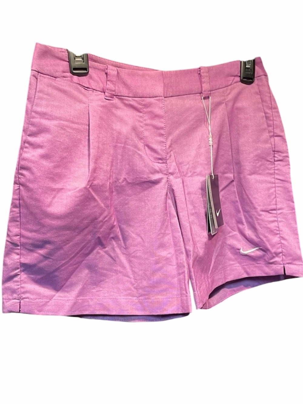 New Nike Golf Shorts Pink Lavender Dri-Fit Size 4